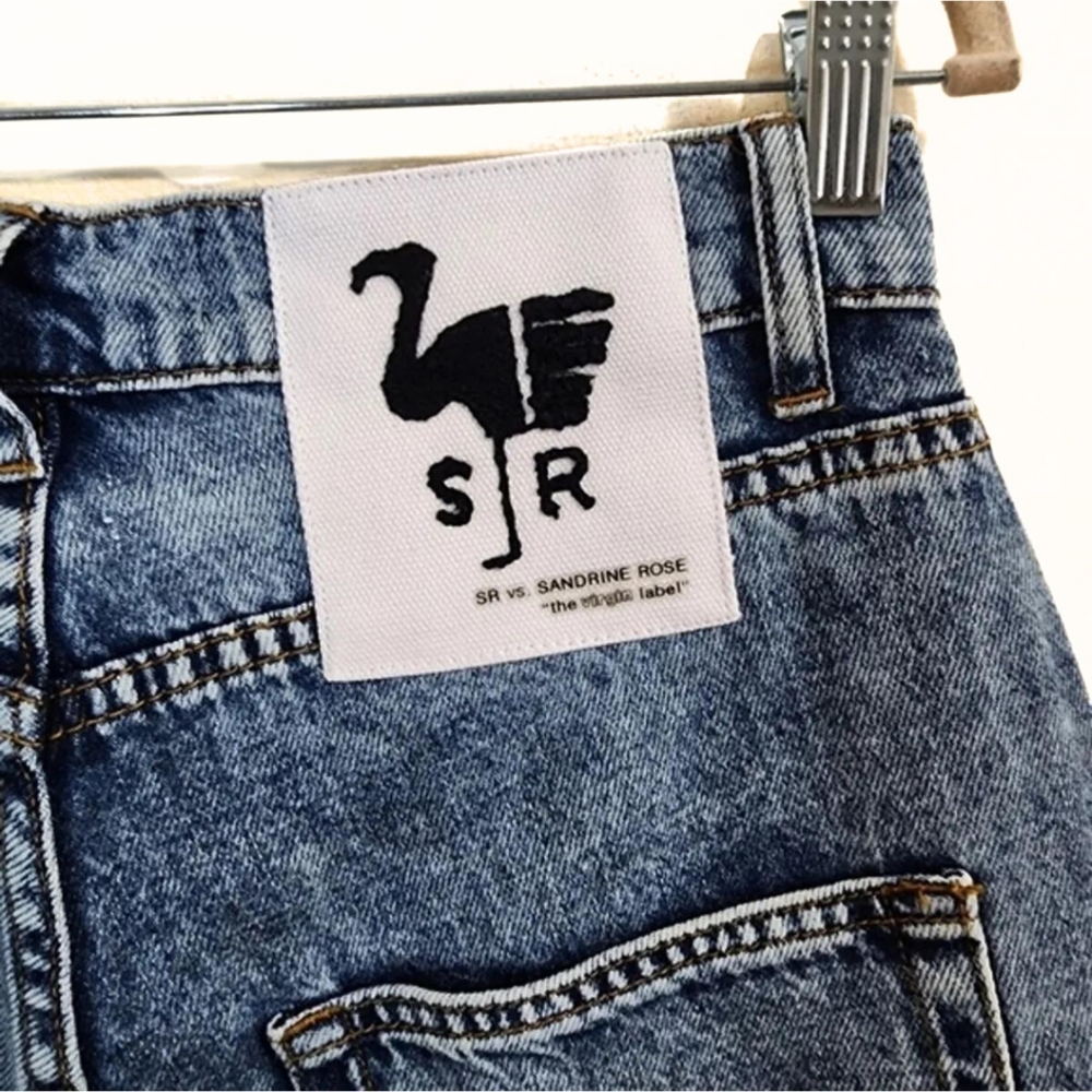 FREE PEOPLE X SANDRINE ROSE JEANS - Collab - RARE - Size 27 - Picture 3 of 16